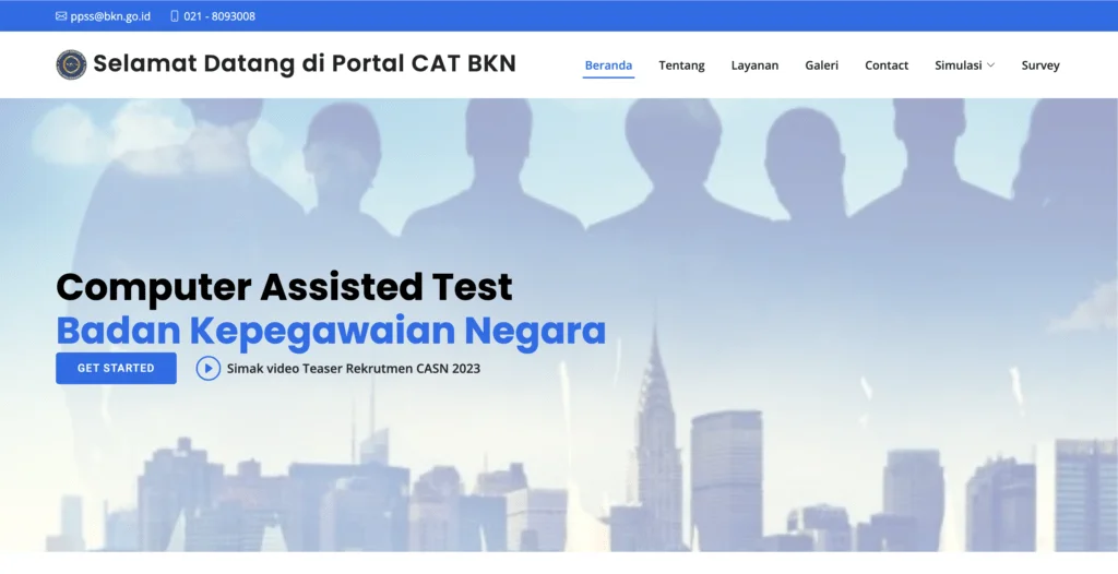 Simulasi CAT: Langkah Cerdas Lulus CPNS & PPPK 2024 4 portal cat bkn