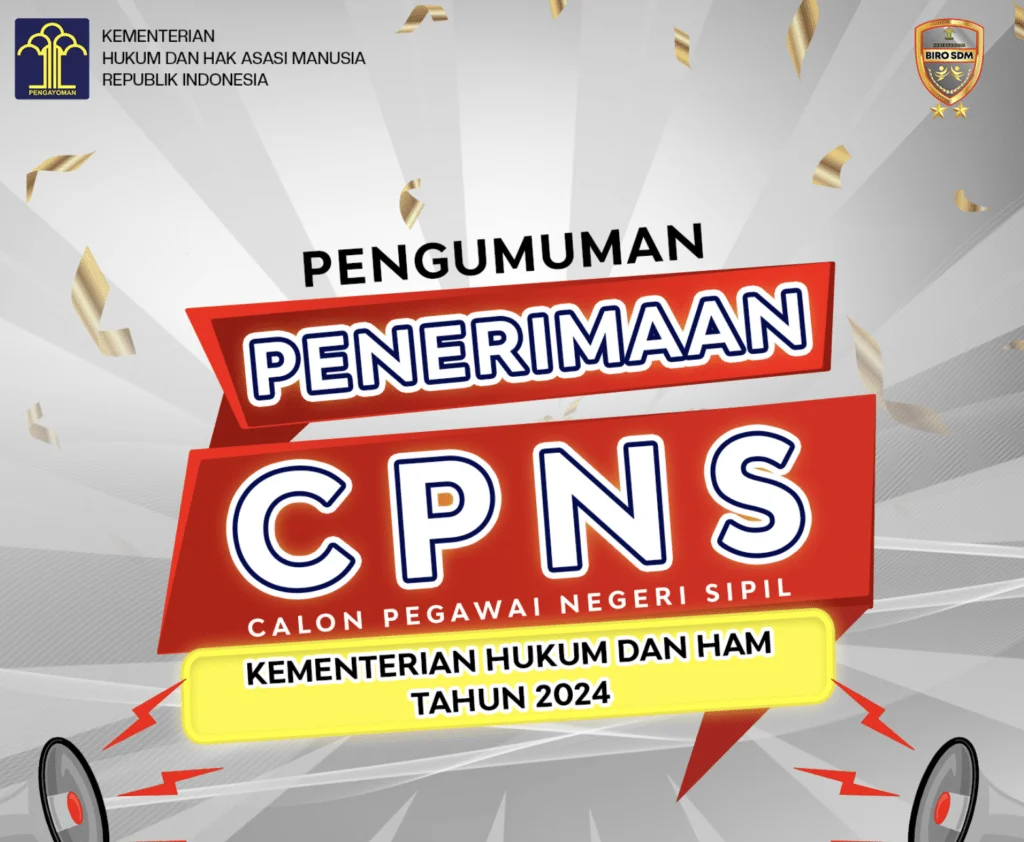 Resmi, Contoh Surat Lamaran CPNS Kemenkumham 2024 Yang Benar! 2 contoh surat lamaran cpns kemenkumham