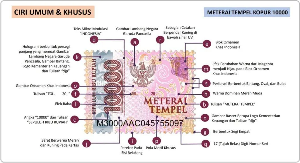 Resmi dari BKN: Materai Tempel Diperbolehkan di CPNS 2024! 3 materai tempel