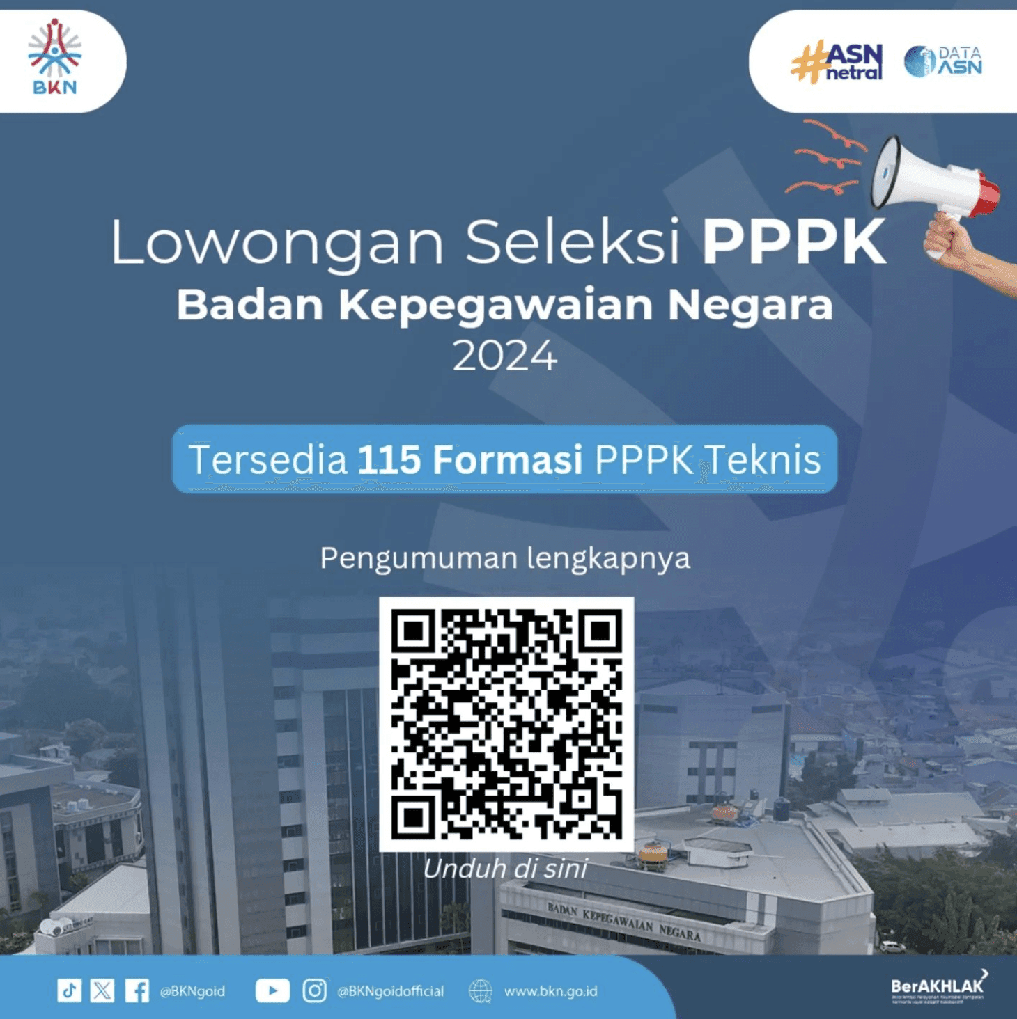 BKN Buka 115 Formasi PPPK Teknis: Pastikan Memenuhi Syarat