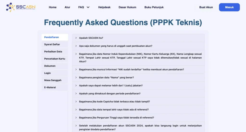 BKN Buka 115 Formasi PPPK Teknis: Pastikan Memenuhi Syarat! 3 kenapa formasi pppk teknis tidak muncul