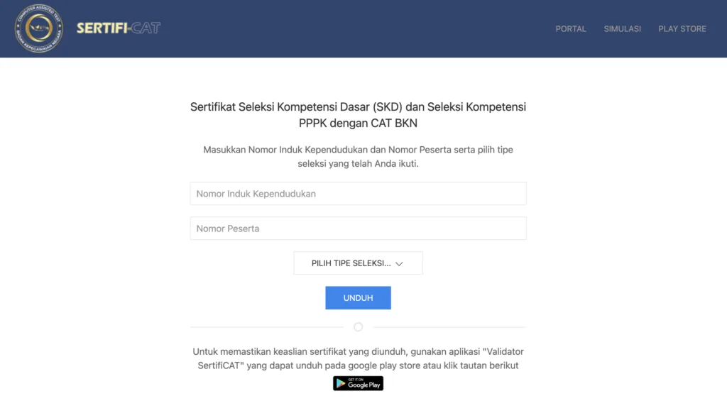 Cara Download Sertifikat SKD CPNS 2024 dalam Hitungan Menit! 2 Tangkapan Layar 2024 10 25 pukul 15.44.09
