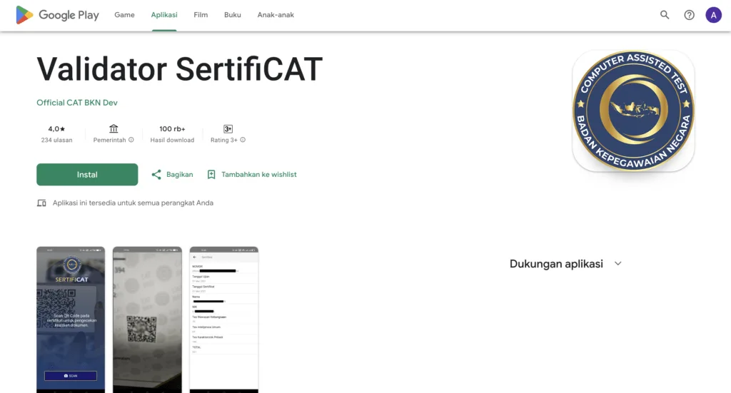 Cara Download Sertifikat SKD CPNS 2024 dalam Hitungan Menit! 3 sertifikat skd cpns