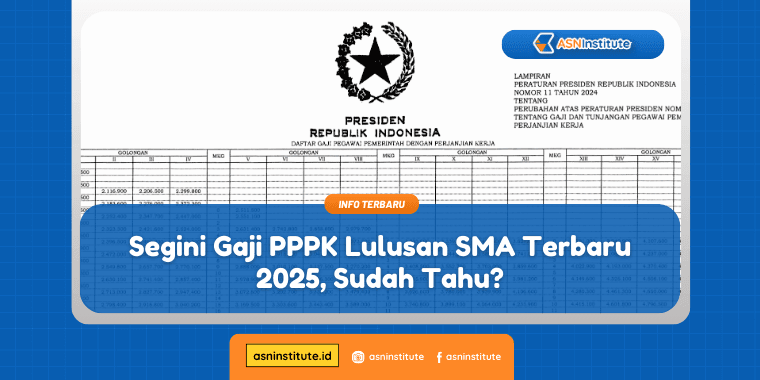 Segini Gaji PPPK Lulusan SMA Terbaru 2025, Sudah Tahu? 1 gaji pppk lulusan sma