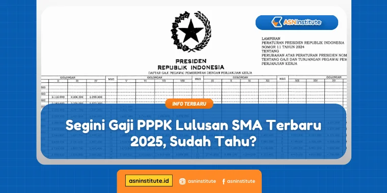 Segini Gaji PPPK Lulusan SMA Terbaru 2025, Sudah Tahu? 4 gaji pppk lulusan sma