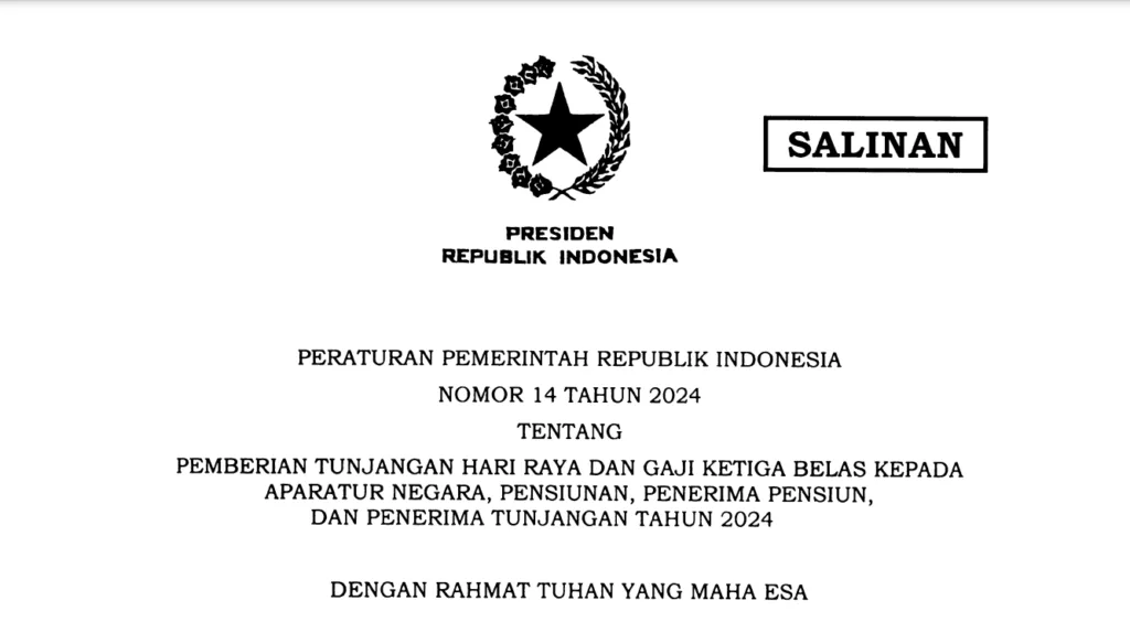 THR PNS 2025 Kapan Cair? Cek Info Terbaru di Sini! 1 thr pns