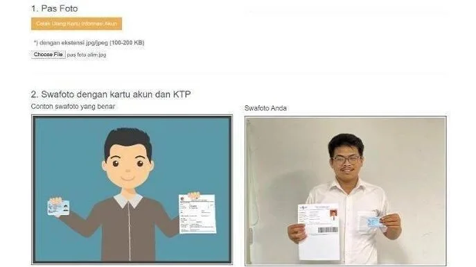 Cara Swafoto CPNS 2025 yang Benar! Hindari Kesalahan Ini 1 swafoto cpns gepeng