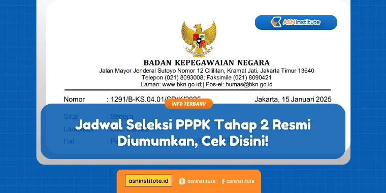 Jadwal Seleksi PPPK Tahap 2 Resmi Diumumkan, Cek Disini! 6 jadwal seleksi pppk