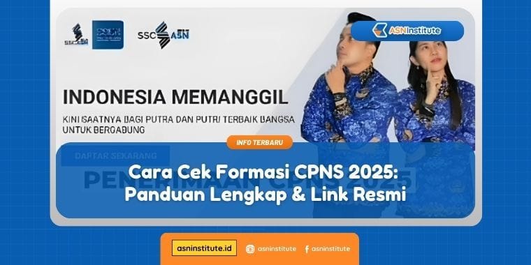 Cara Cek Formasi CPNS 2025: Panduan Lengkap & Link Resmi 9 cek formasi cpns