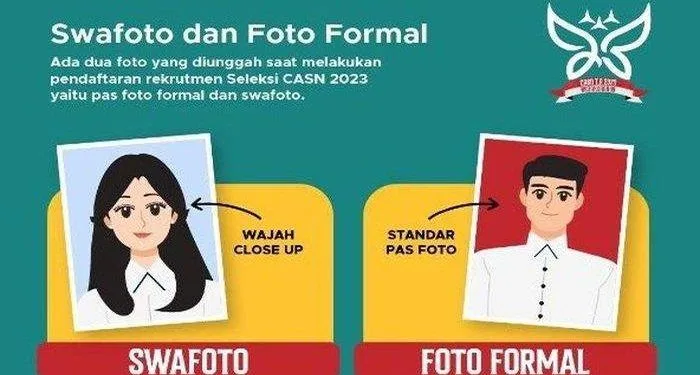 Cara Swafoto CPNS 2025 yang Benar! Hindari Kesalahan Ini 3 apakah swafoto cpns bisa diganti