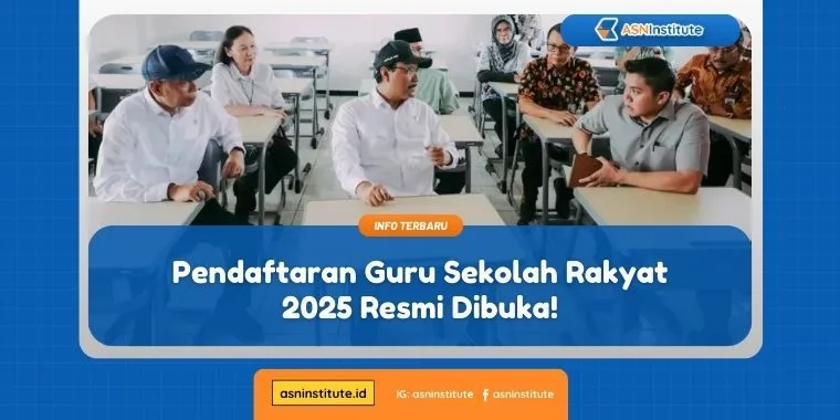 Pendaftaran Guru Sekolah Rakyat 2025 Resmi Dibuka! 1 sekolah rakyat