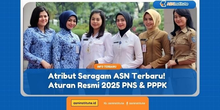 atribut seragam asn