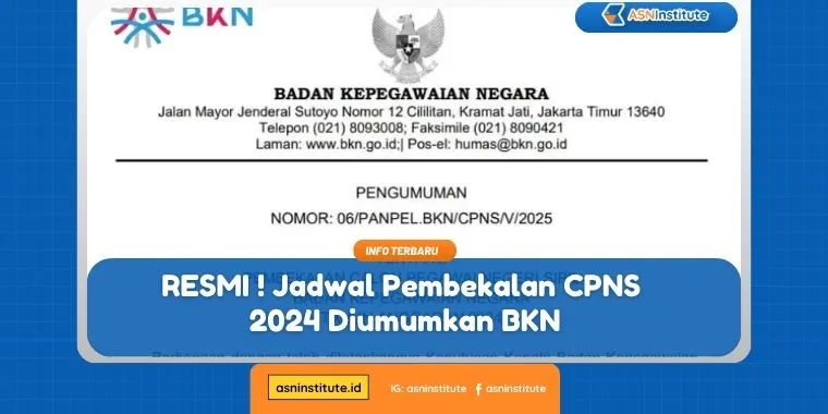 BKN Rilis Jadwal Pembekalan CPNS 2024, Cek Selengkapnya di Sini! 1 pembekalan cpns