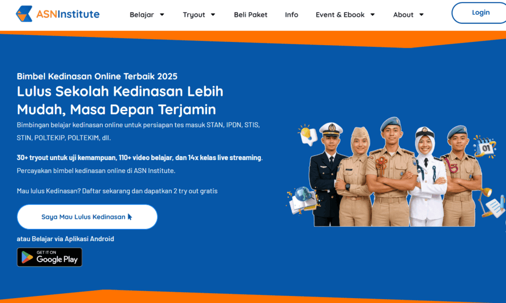 Daftar Sekolah Kedinasan Indonesia Populer & Prodinya 2025! 3 sekolah kedinasan indonesia apa saja
