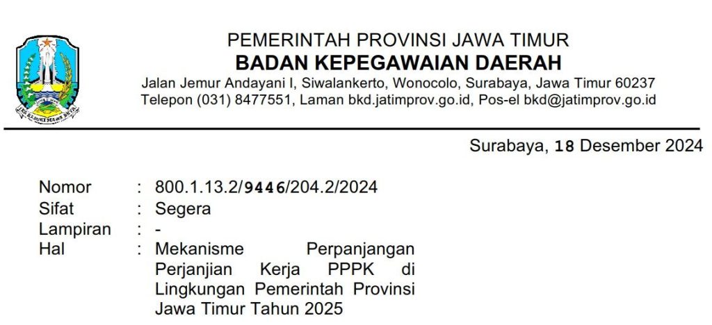 Resmi! 1 Aturan Baru Kontrak Kerja PPPK Hingga Pensiun 1 kontrak kerja pppk