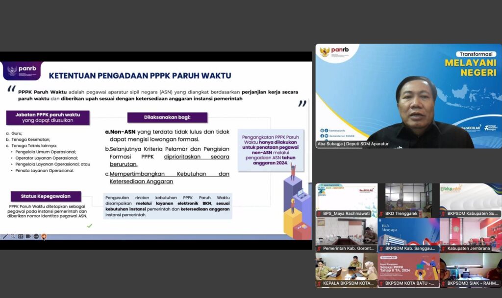 Terbaru PanRB! Sosialisasi Pengadaan PPPK Paruh Waktu 2025 2 jadwal pengadaan pppk paruh waktu