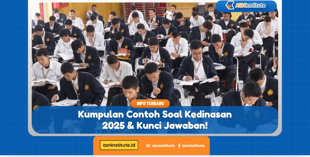contoh soal kedinasan