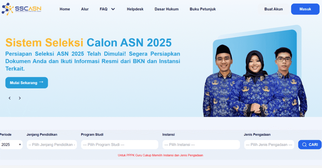 Web Resmi Seleksi CPNS 2025 Kembali Aktif! Isyarat Dibuka? 1 seleksi cpns 2025