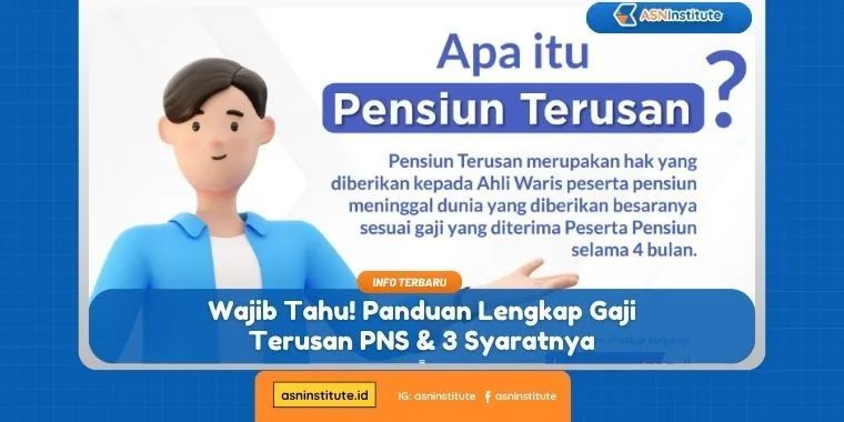 Gaji Terusan PNS: Pahami Mekanisme dan 3 Syarat Utamanya di Sini 1 gaji terusan pns