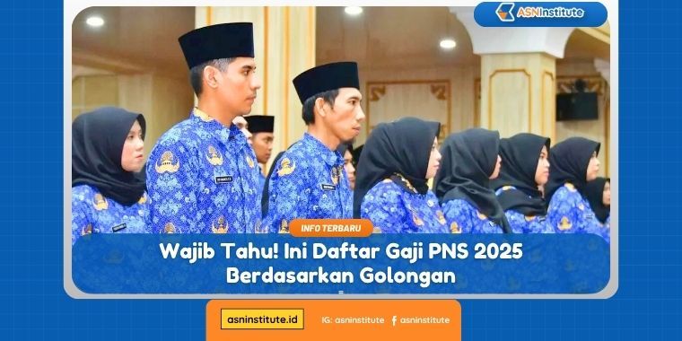 daftar gaji pns