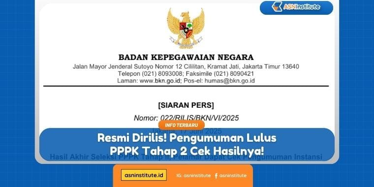 lulus pppk tahap 2