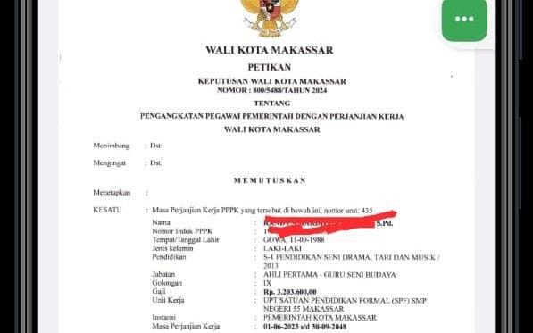 Kapan SK PPPK 2024 Tahap 2 Keluar? Wajib Cek Disini! 2 sk pppk 2024