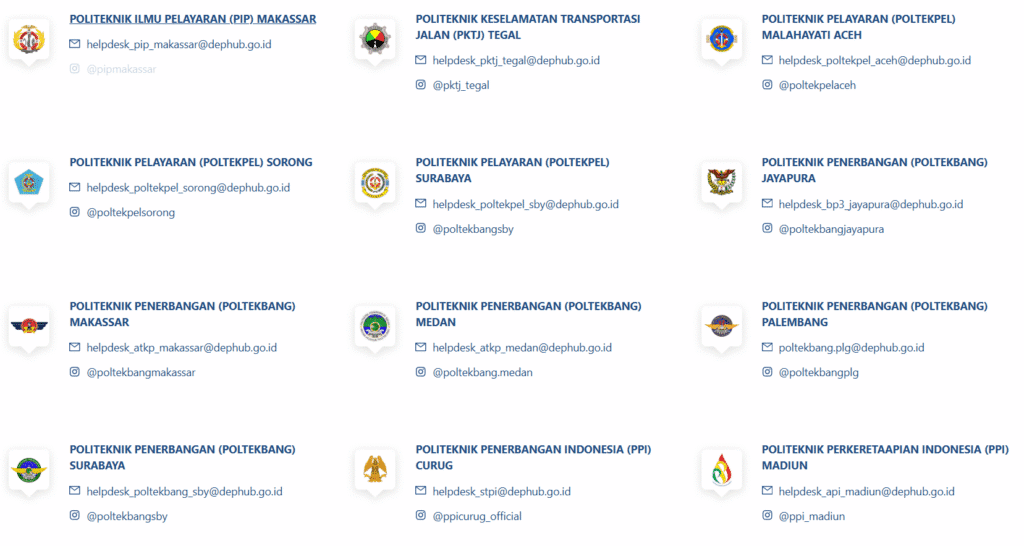 31 Lokasi Resmi SKD Kemenhub 2025! Wajib Catat! 2 daftar lokasi tes skd kemenhub 2025