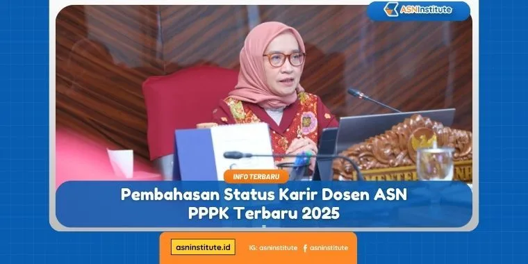 Pembahasan Status Karir Dosen ASN PPPK Terbaru 2025 4 karir dosen