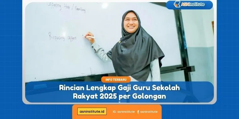 Rincian Lengkap Gaji Guru Sekolah Rakyat 2025 per Golongan 4 gaji guru sekolah rakyat