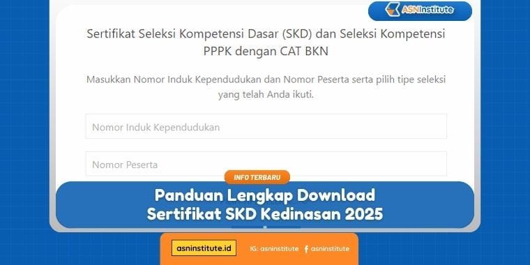 sertifikat skd kedinasan