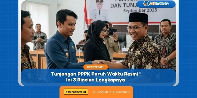 Tunjangan PPPK Paruh Waktu Resmi ! Ini 3 Rincian Lengkapnya 1 tunjangan pppk paruh waktu