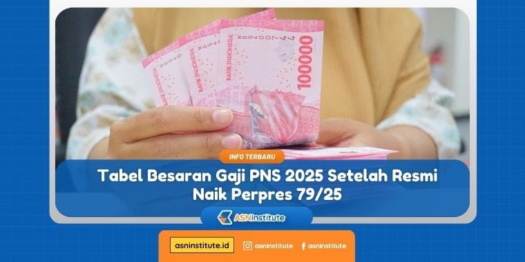 besaran gaji pns