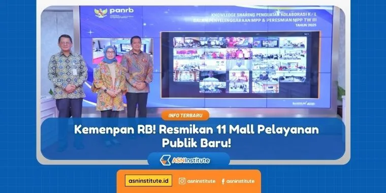 Kemenpan RB Resmikan 11 Mall Pelayanan Publik Baru di Indonesia 6 mall pelayanan publik