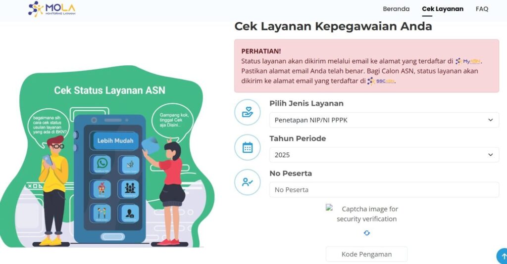 Gagal Cek Usulan penetapan NI PPPK? Ini 5 Solusi Ampuhnya 3 nip pppk paruh waktu