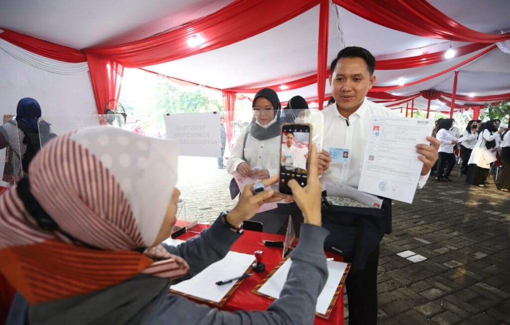 Aturan Terbaru SKD CPNS 2026, Nilai 2024 Bisa Dipakai Lagi! 3 peserta tes skd cpns 2026