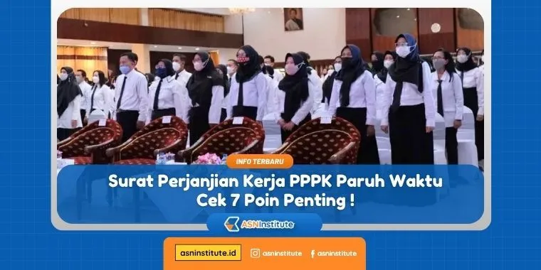 Daftar 7 Poin Wajib Tahu di Surat Perjanjian Kerja PPPK Paruh Waktu 23 surat perjanjian kerja pppk