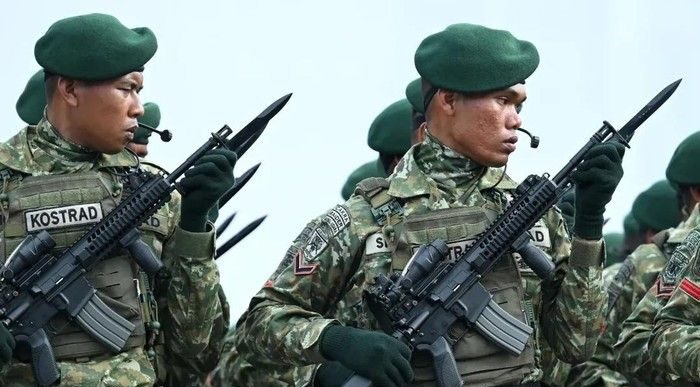 Resmi! Seragam PDL TNI Baru di HUT ke-80 Ganti Malvinas 3 seragam loreng terbaru tni