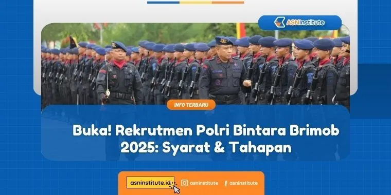 Buka! Rekrutmen Polri Bintara Brimob 2025: Syarat & Tahapan 1 rekrutmen polri bintara brimob