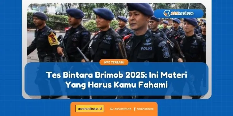 Tes Bintara Brimob 2025: Ini Materi Yang Harus Kamu Fahami 1 tes bintara brimob