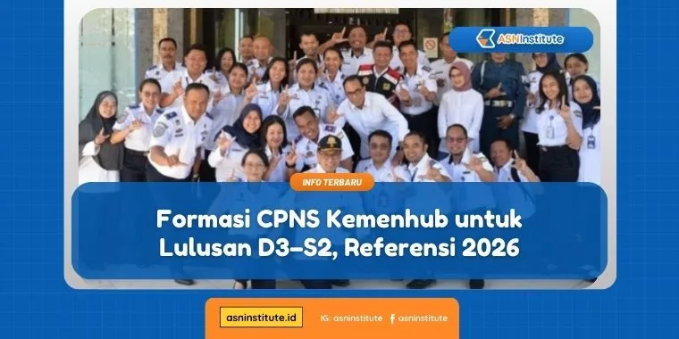 Formasi CPNS Kemenhub untuk Lulusan D3–S2, Referensi 2026 1 formasi cpns kemenhub