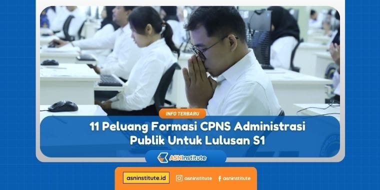formasi cpns administrasi publik