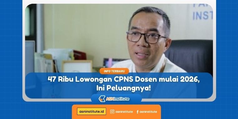 lowongan cpns dosen