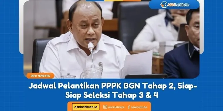 Jadwal Pelantikan PPPK BGN Tahap 2, Siap-Siap Seleksi PPPK BGN Tahap 3 & 4 1 pelantikan pppk bgn