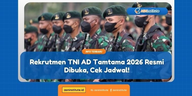 rekrutmen tni ad tamtama 2026