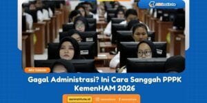 cara sanggah pppk kemenham 2026