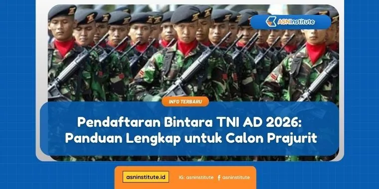 Pendaftaran Bintara TNI AD 2026: Panduan Lengkap untuk Calon Prajurit 4 pendaftaran bintara tni ad