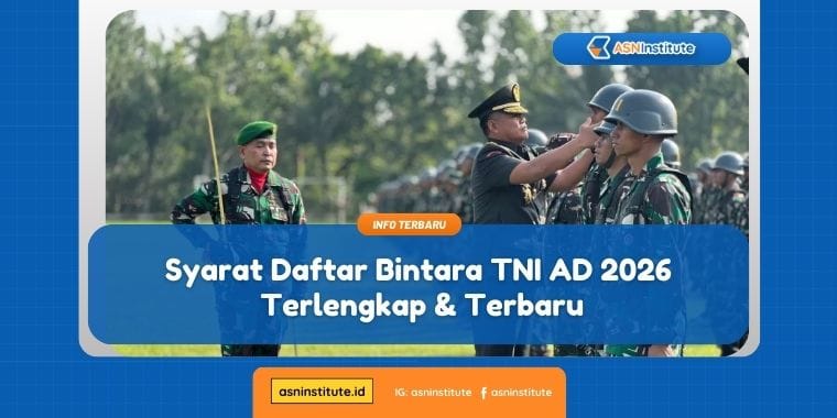 syarat daftar bintara tni ad