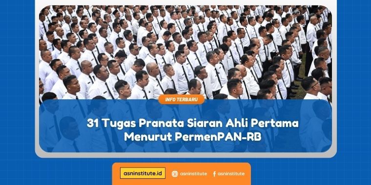 tugas pranata siaran ahli pertama