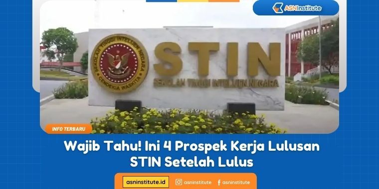 prospek kerja lulusan STIN