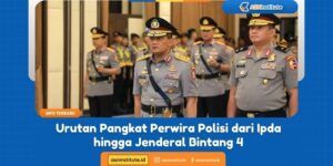 urutan pangkat perwira polisi